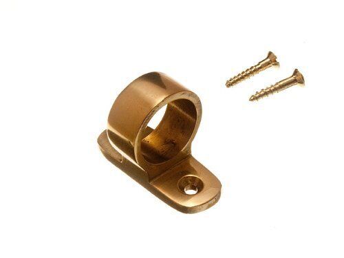 SASH WINDOW LIFT RING TYPE SASH PULL HANDLE SOLID BRASS + SCREWS (pack of 8)
