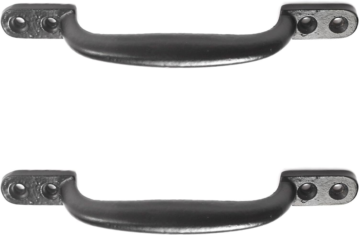 2X Black Cast Iron 6