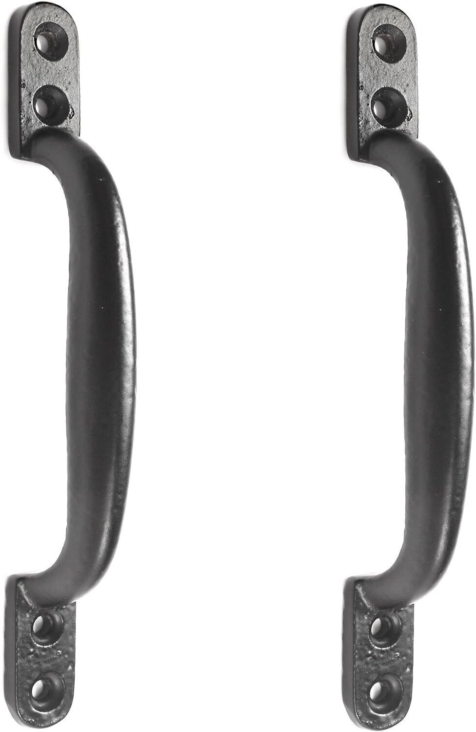 2X Black Cast Iron 6