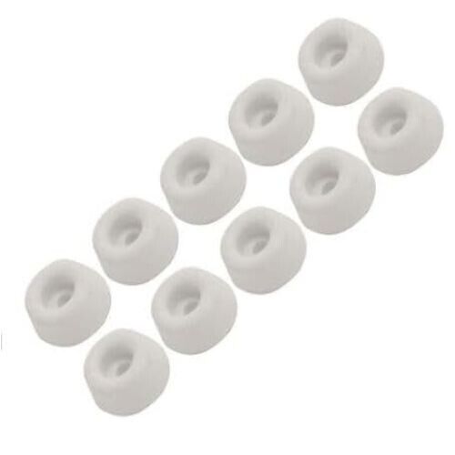 10 x Black Rubber Toilet Seat 19mm Buffer Pads