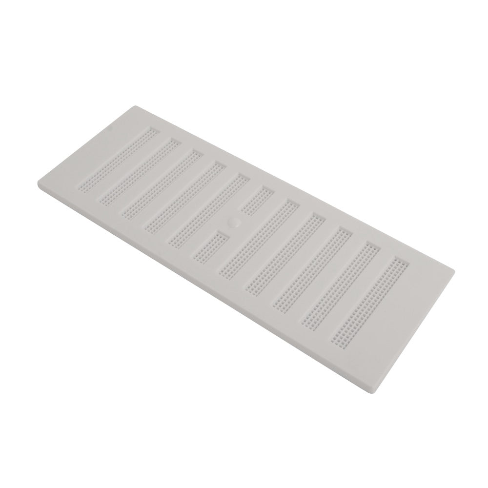 Hit & Miss Vent White Plastic