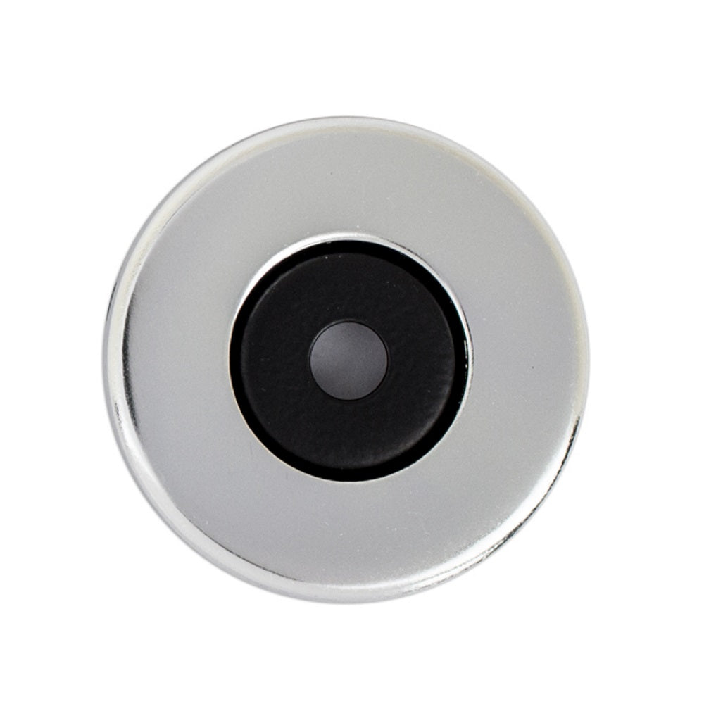 Vibe Rose & Cover (Metal) 50x8mm on Polished Anodised Aluminium for Internal Doors