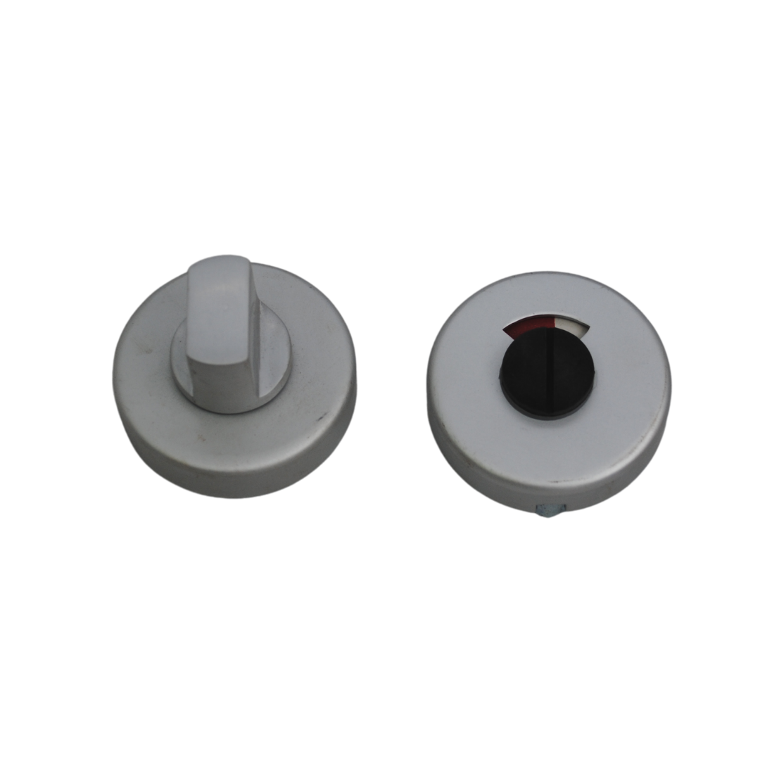 Vibe Turn & Release Bathroom on Satin Anodised Aluminium for Internal Doors