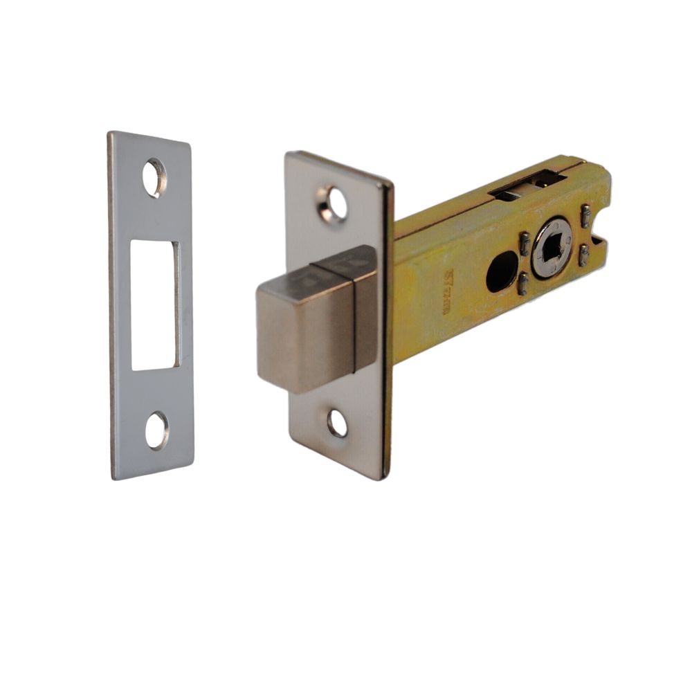 Premium Rectangular Dead Bolt Polished Chrome