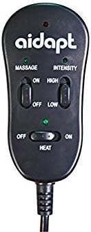 Aidapt Electric Dual Speed Soft Massaging Foot Boot with Heat
