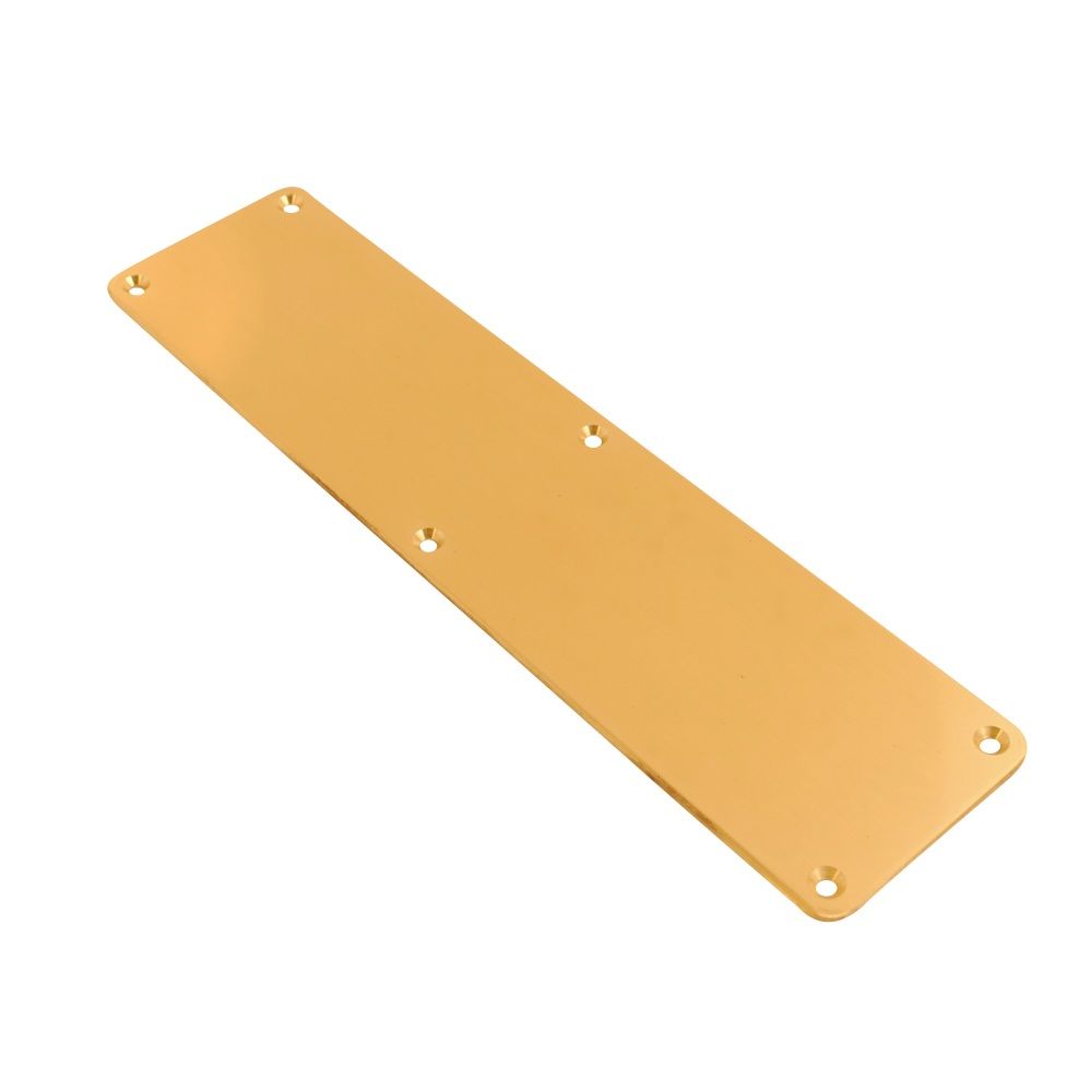 Finger Plate Plain Brass