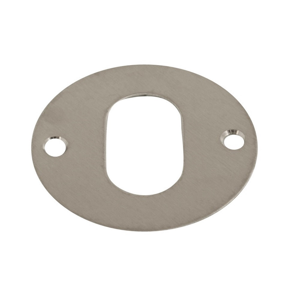 Escutcheon Oval SSS 55mm