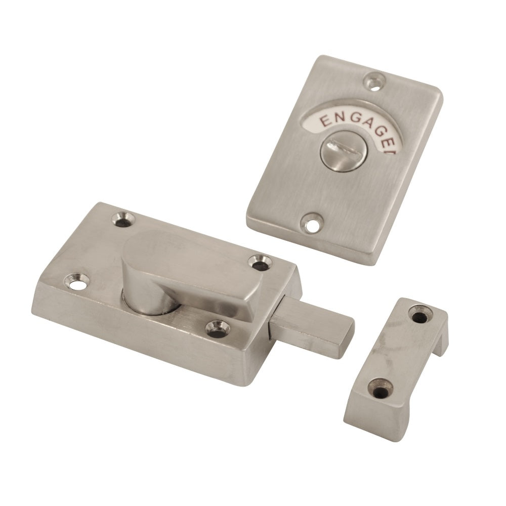 Vibe Indicator Bolt on Satin Chrome for Internal Doors