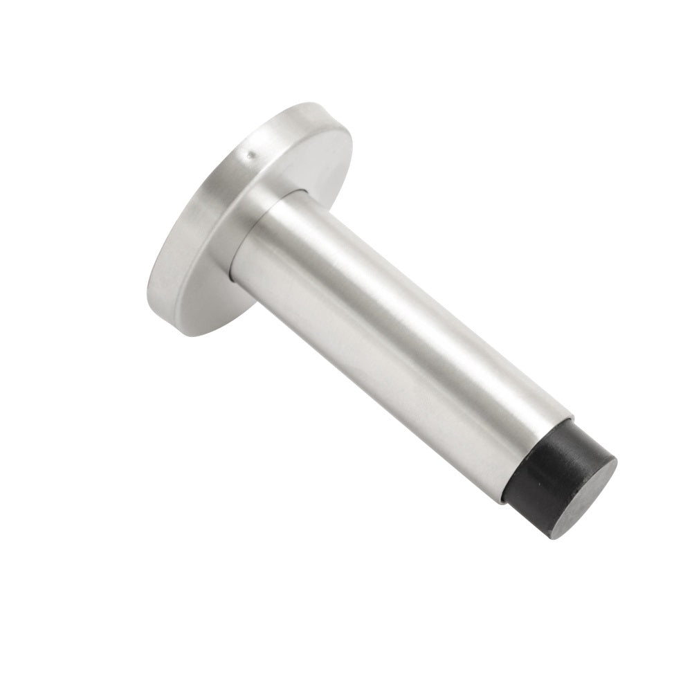 Vibe Projection Door Stop 90mm on Satin Stainless Steel