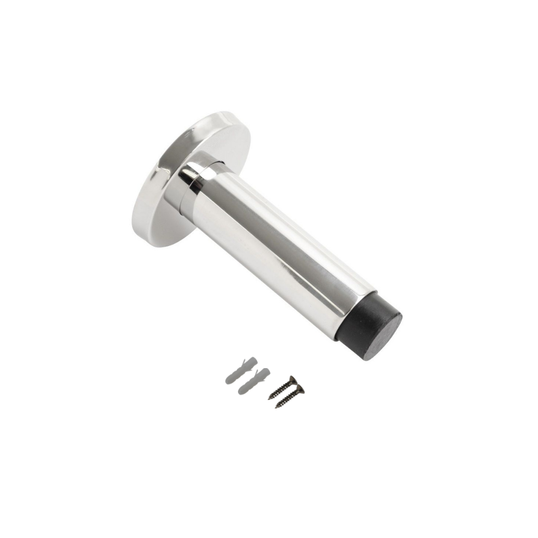 Vibe Projection Door Stop 90mm on Polished Stainless Steel