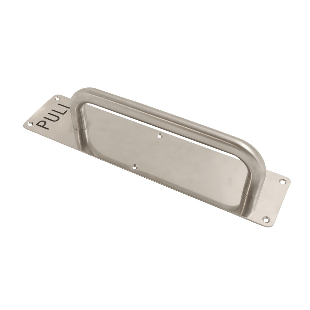 19mm Pull Handle on Plate Printed Pull PSS