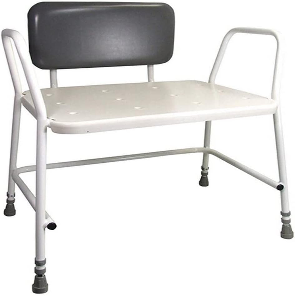 Portland Bariatric Height Adjustable Shower Stool - VB639W