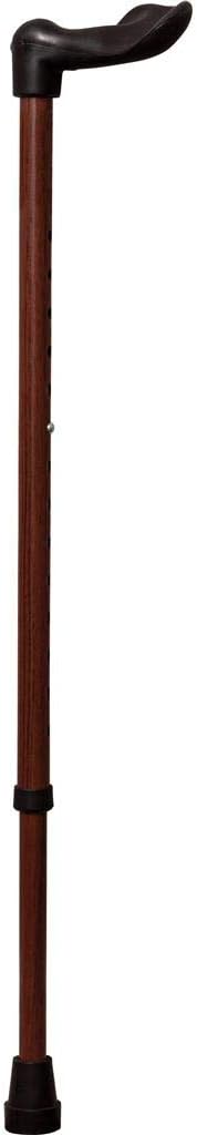 Aidapt Ergonomic Left Handed Walking Stick Black Matt - VP155KPA