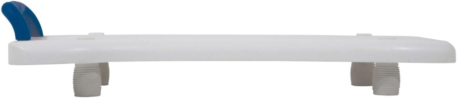 Aidapt White Adjustable Bath Transfer Board With Handle 463-680mm - VR110