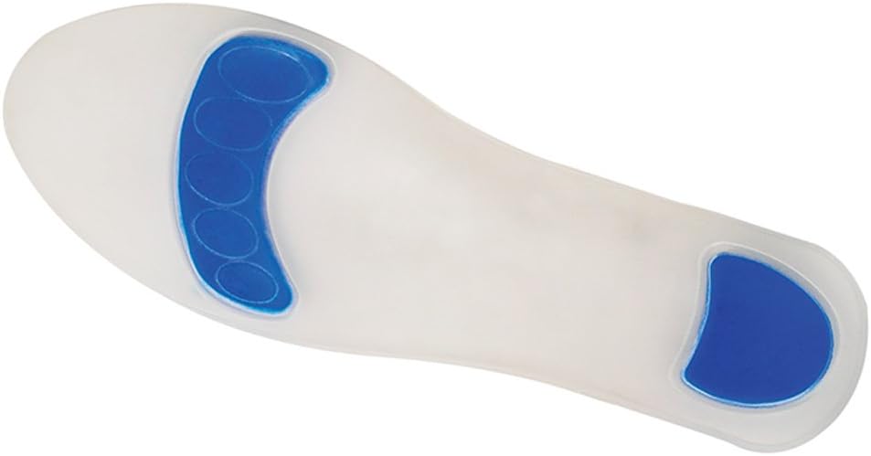 Full Length Medical Grade Silicone Insoles (Pair)