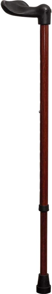 Aidapt Ergonomic Right Handed Walking Stick Black Gloss - VP155KR