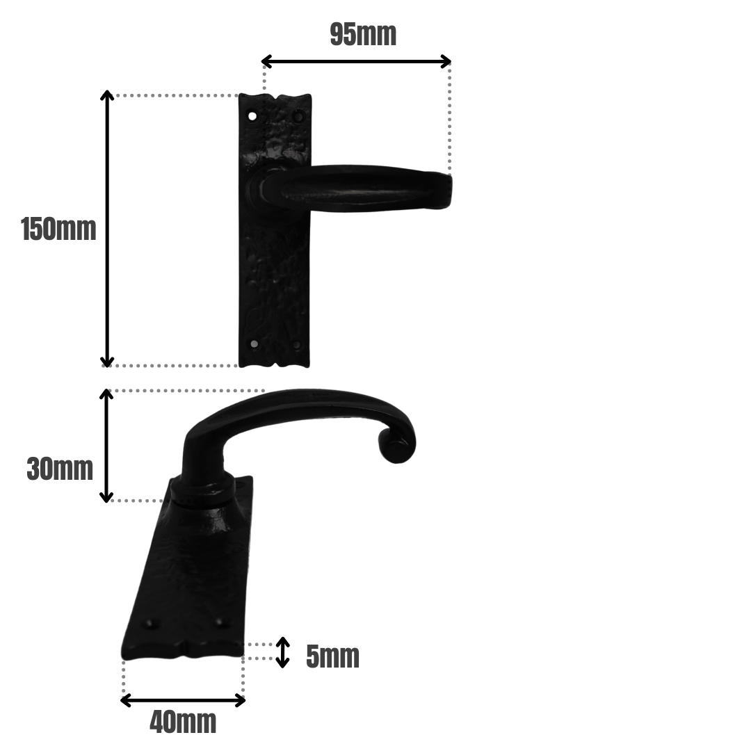 Isabella Lever Latch 38x155mm