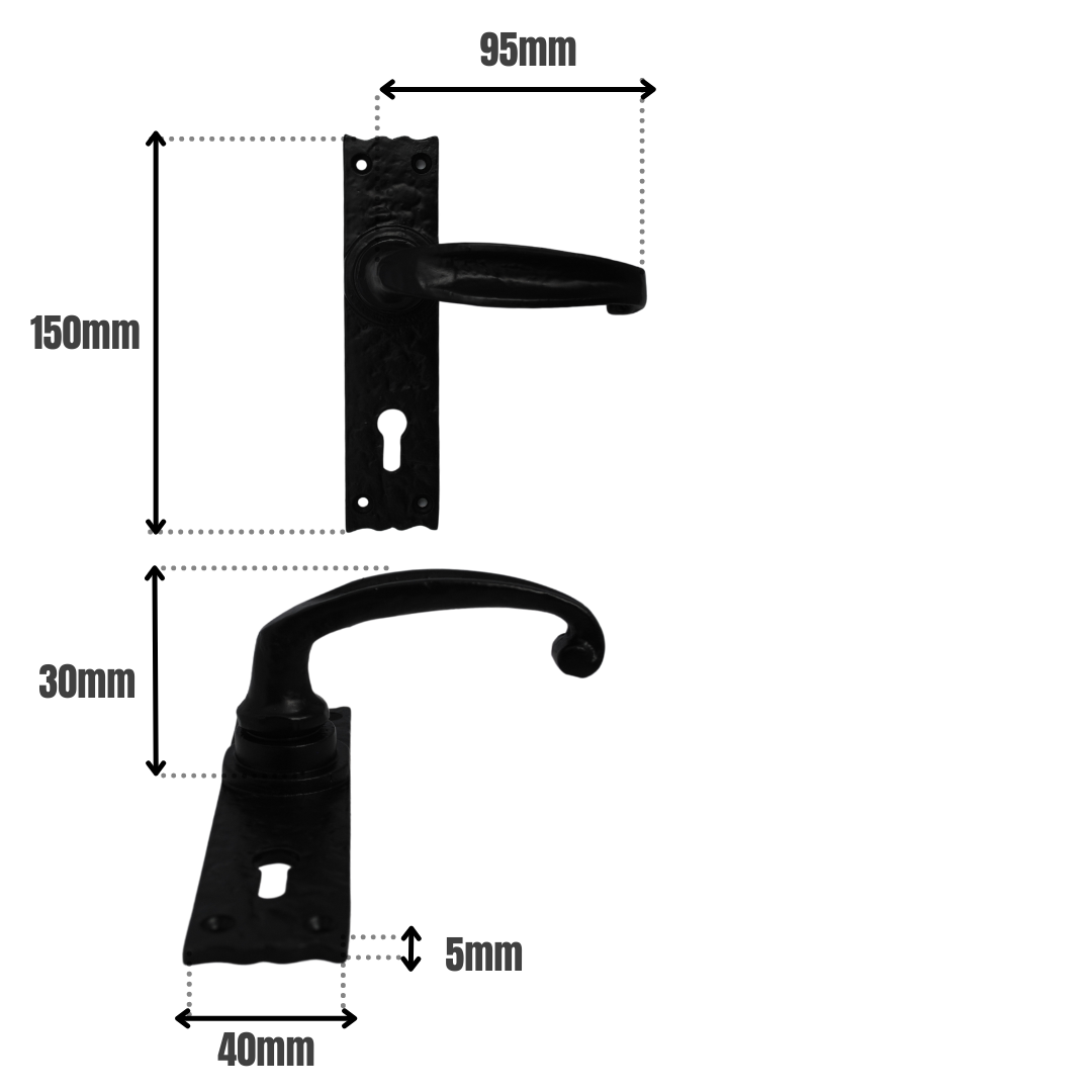 Isabella Lever Lock 38x155mm