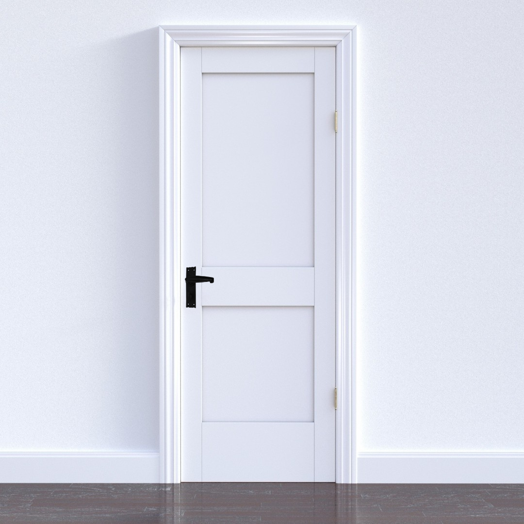 Isabella 38x155mm Lever Bathroom on Black Antique for Internal Doors