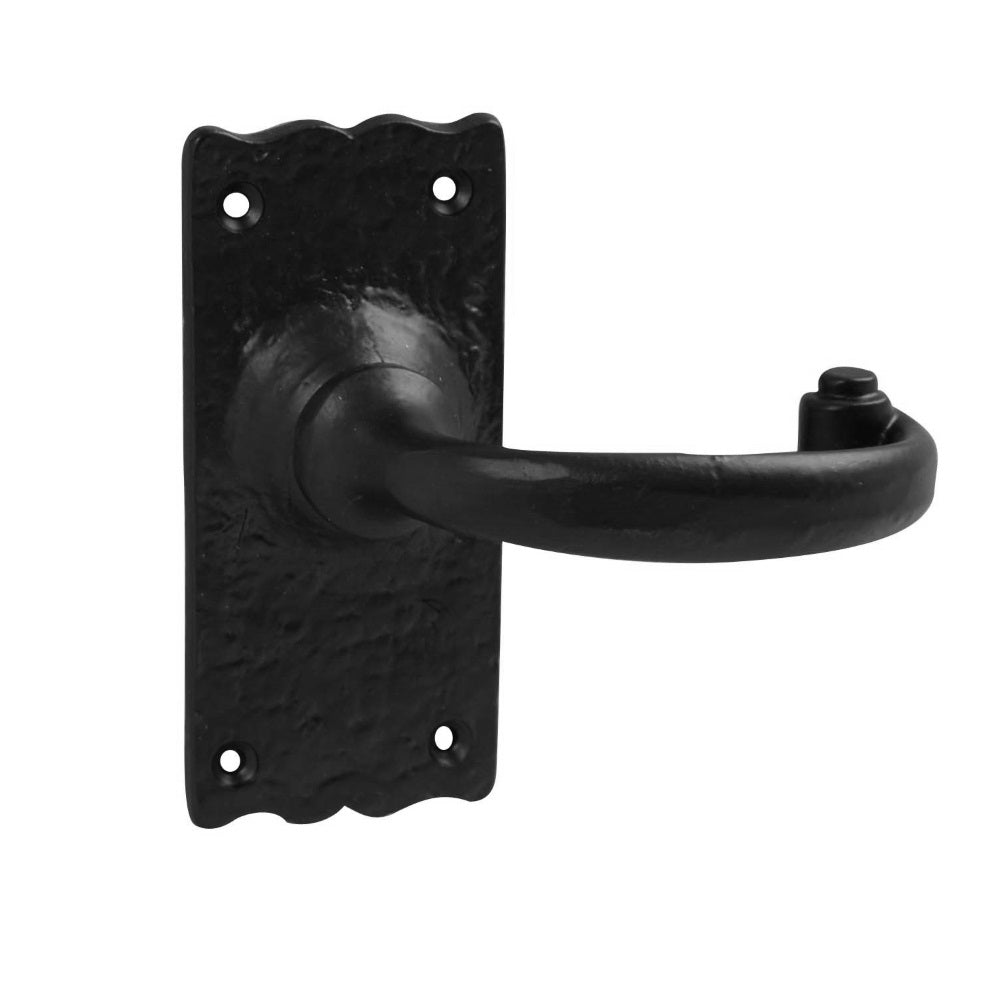 Merlin 51x115mm Lever Latch on Black Antique for Internal Doors