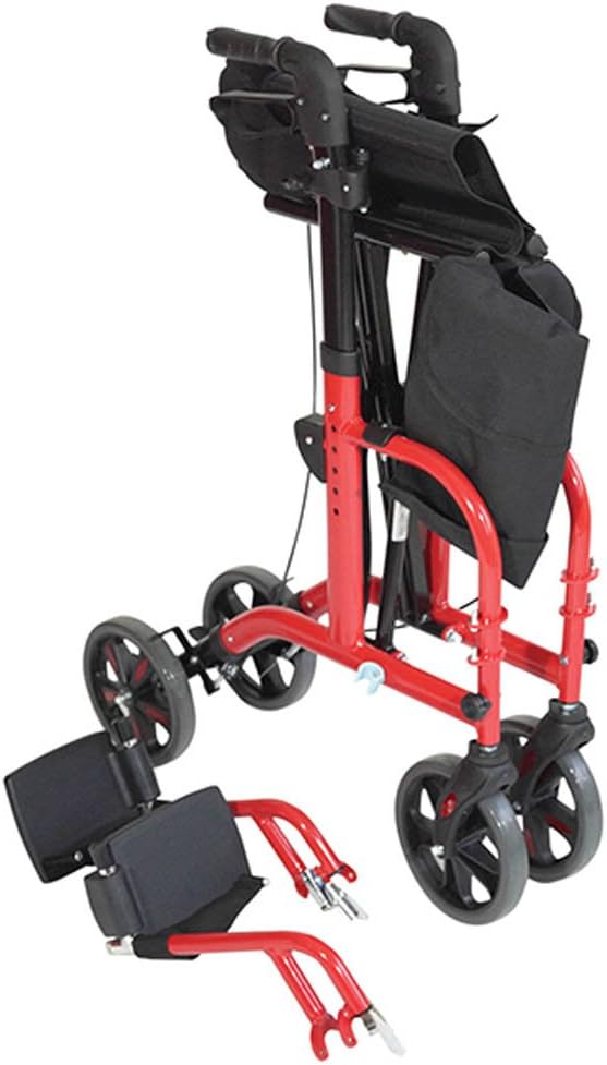 Duo Deluxe Rollator and Transit Chair in One