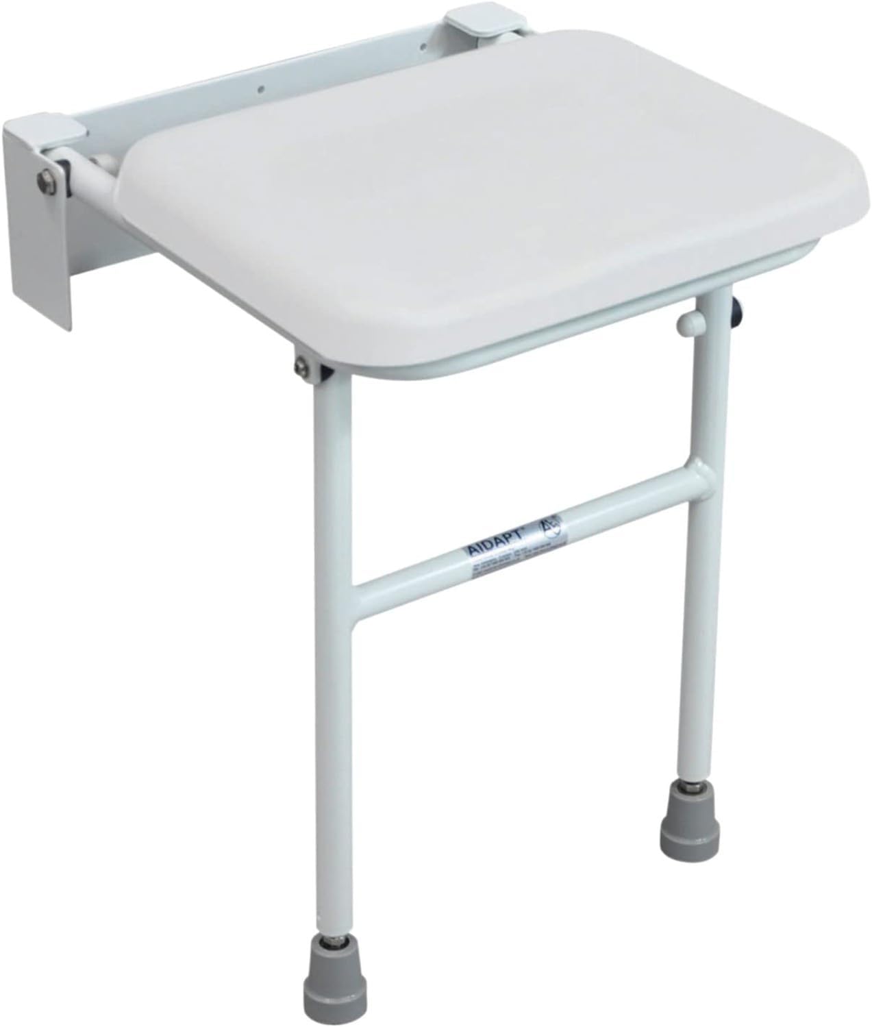 Solo Compact Padded Shower Seat with Leg - VB544