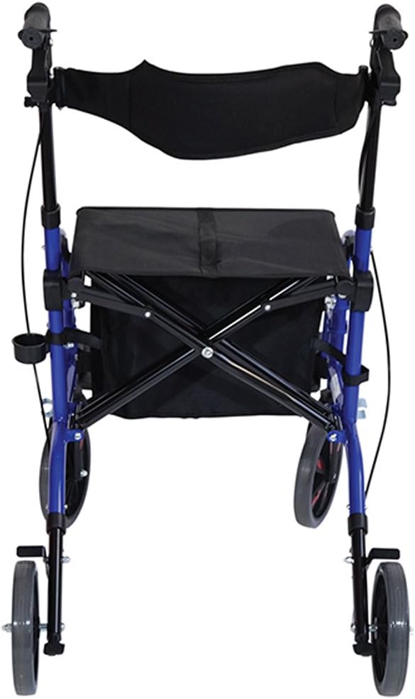 Duo Deluxe Rollator and Transit Chair in One