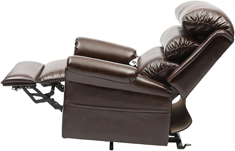 Ecclesfield Series Wall Hugging Rise & Recliner - Chenille Material - VG700BR