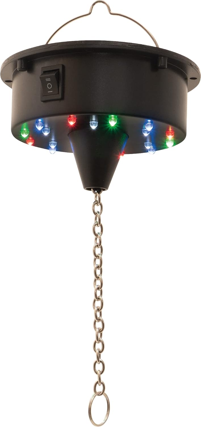 FXLAB Battery Powered Mirror Ball Motor with LED Lights - G007NJ