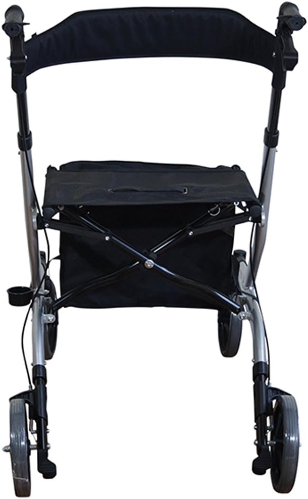 Deluxe Ultra Lightweight Folding 4 Wheeled Rollator