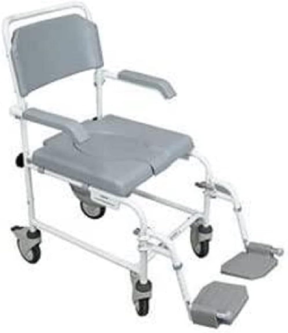Bewl Attendant Propelled Shower Commode Chair - VB502