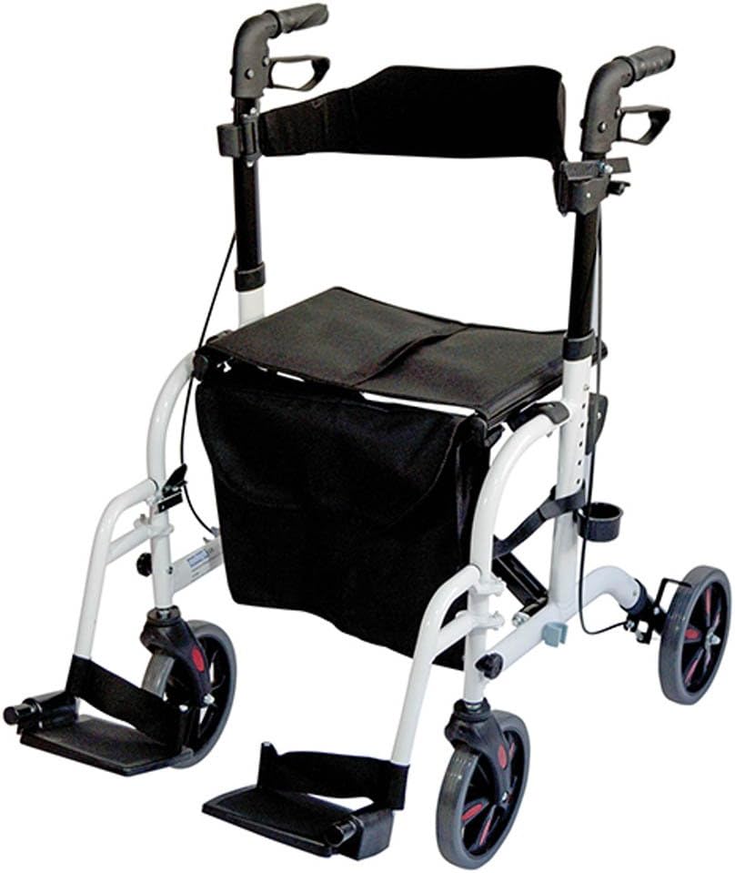 Duo Deluxe Rollator and Transit Chair in One