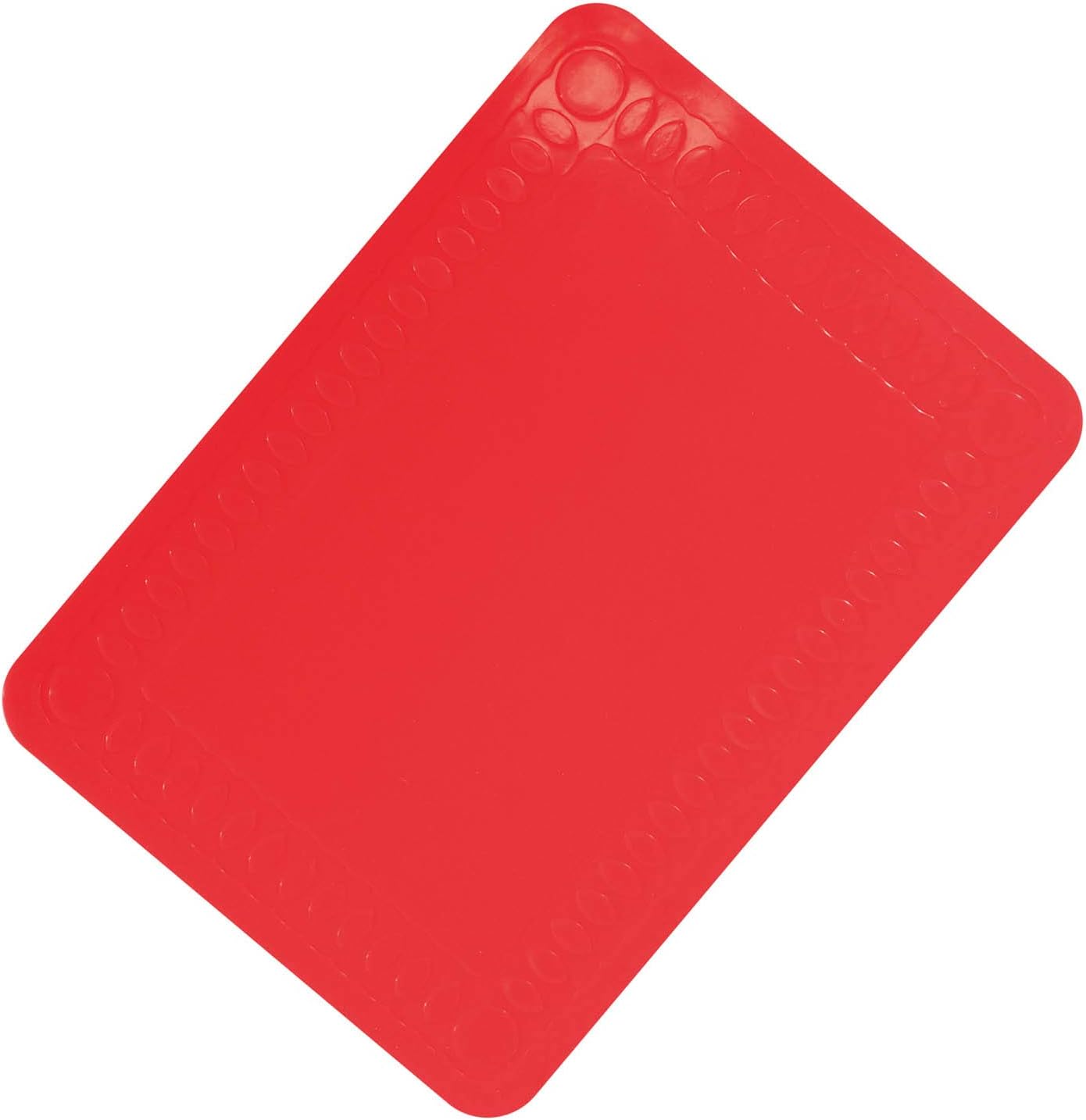 Aidapt Red Anti-Slip Heat Resistant Silicone Table Mat 250 x 180mm - VM985BR
