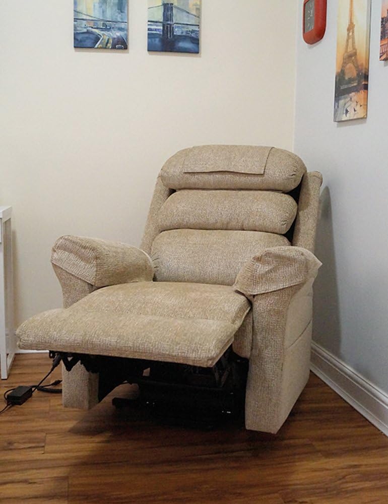 Ecclesfield Series Wall Hugging Rise & Recliner - Chenille Material - VG700BR