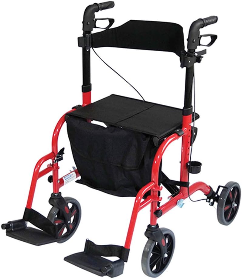 Duo Deluxe Rollator and Transit Chair in One