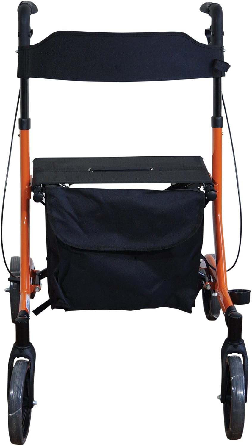 Deluxe Ultra Lightweight Folding 4 Wheeled Rollator