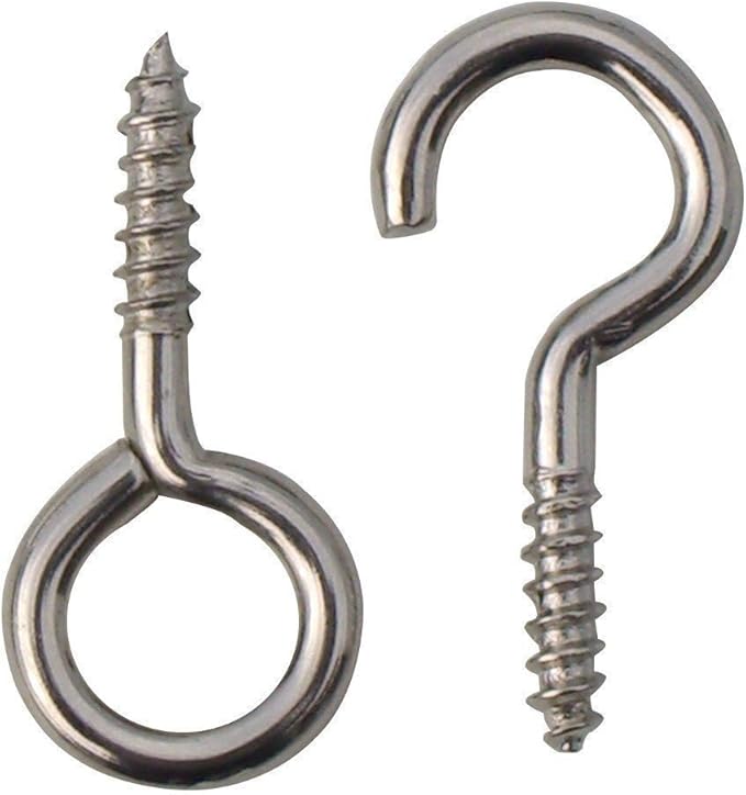 Curtain Wire Hooks And Eyes 100 Pairs