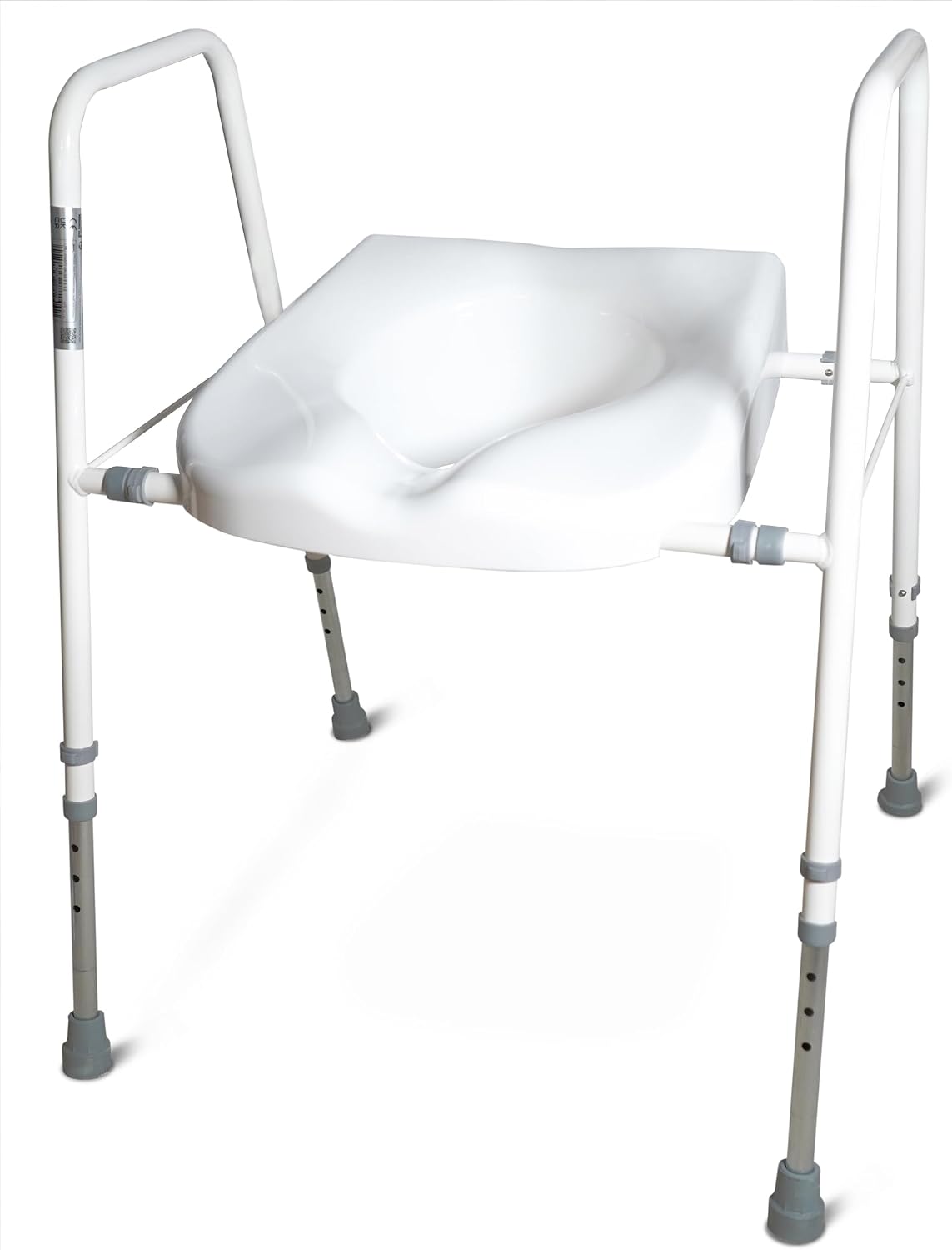 Aidapt Raised Toilet Seat & Frame Height and Width Adjustable - VR220X