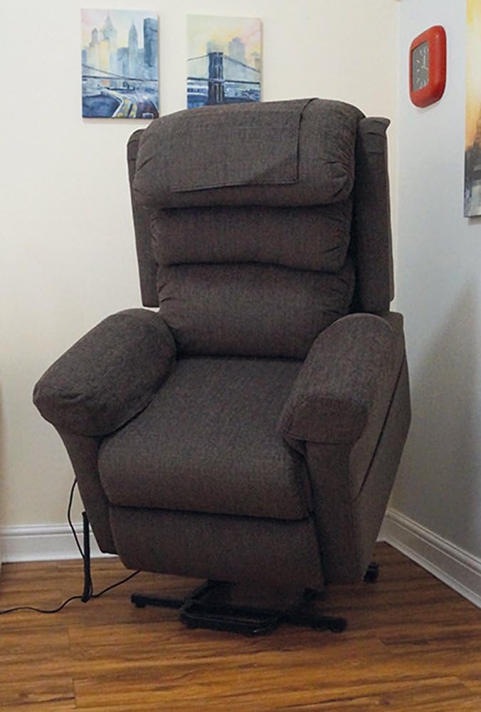 Ecclesfield Series Wall Hugging Rise & Recliner - Chenille Material - VG700BR