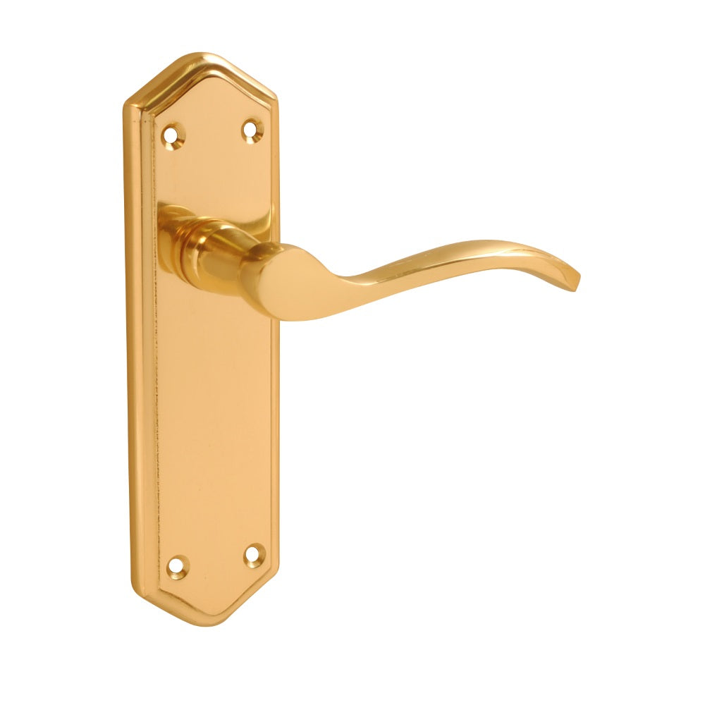Turin Lever Brass