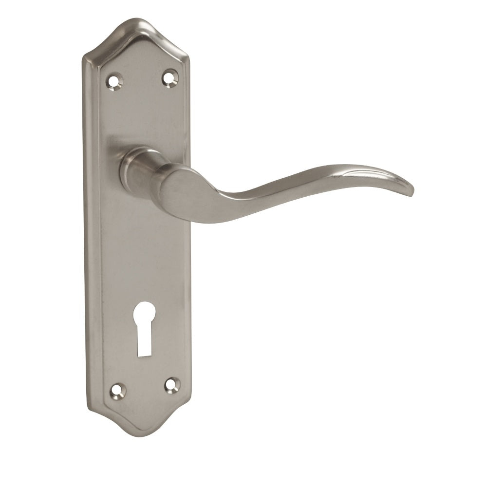 Turin Lever Satin Chrome