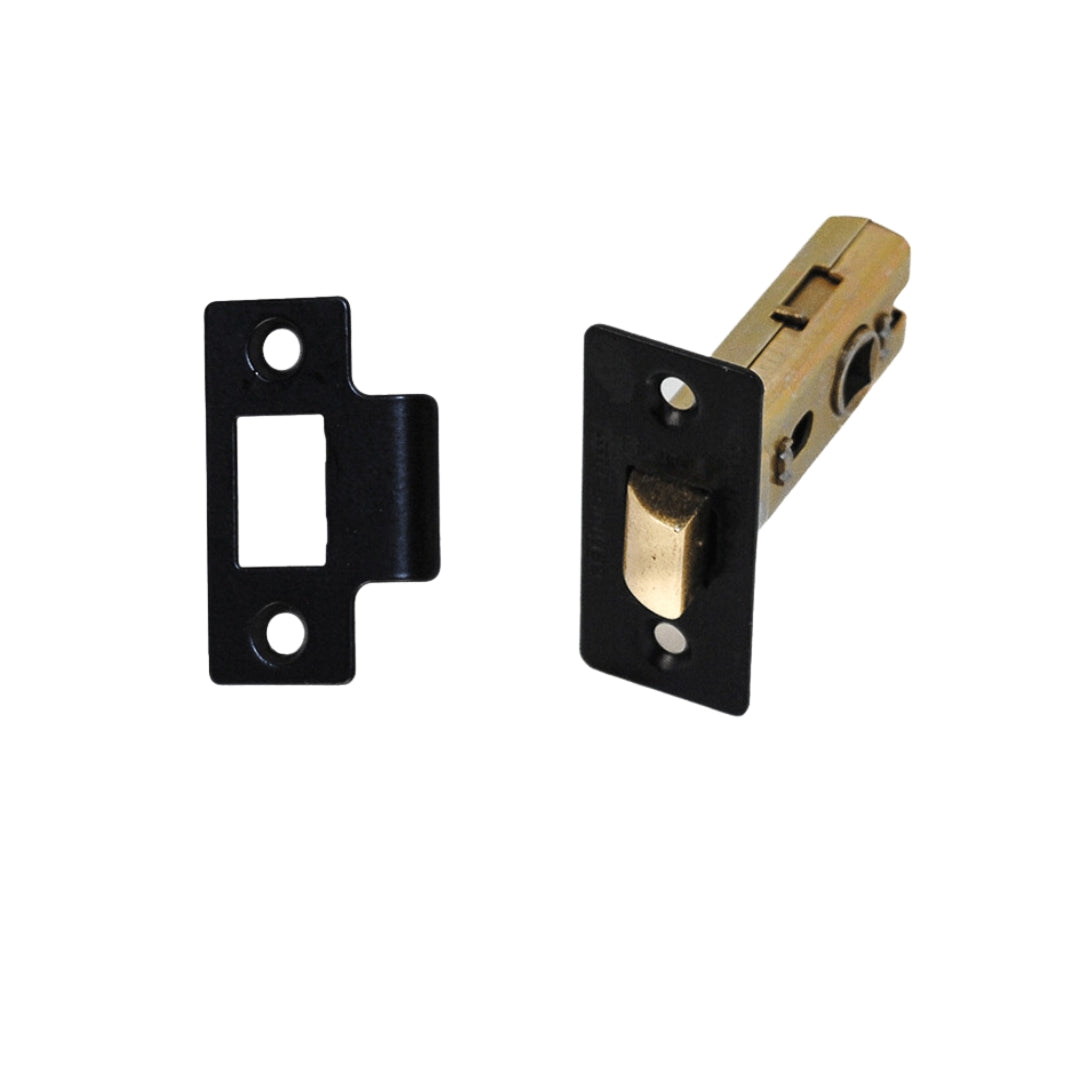 Tubular Latch (Bolt Through) CE Rated Matt Black