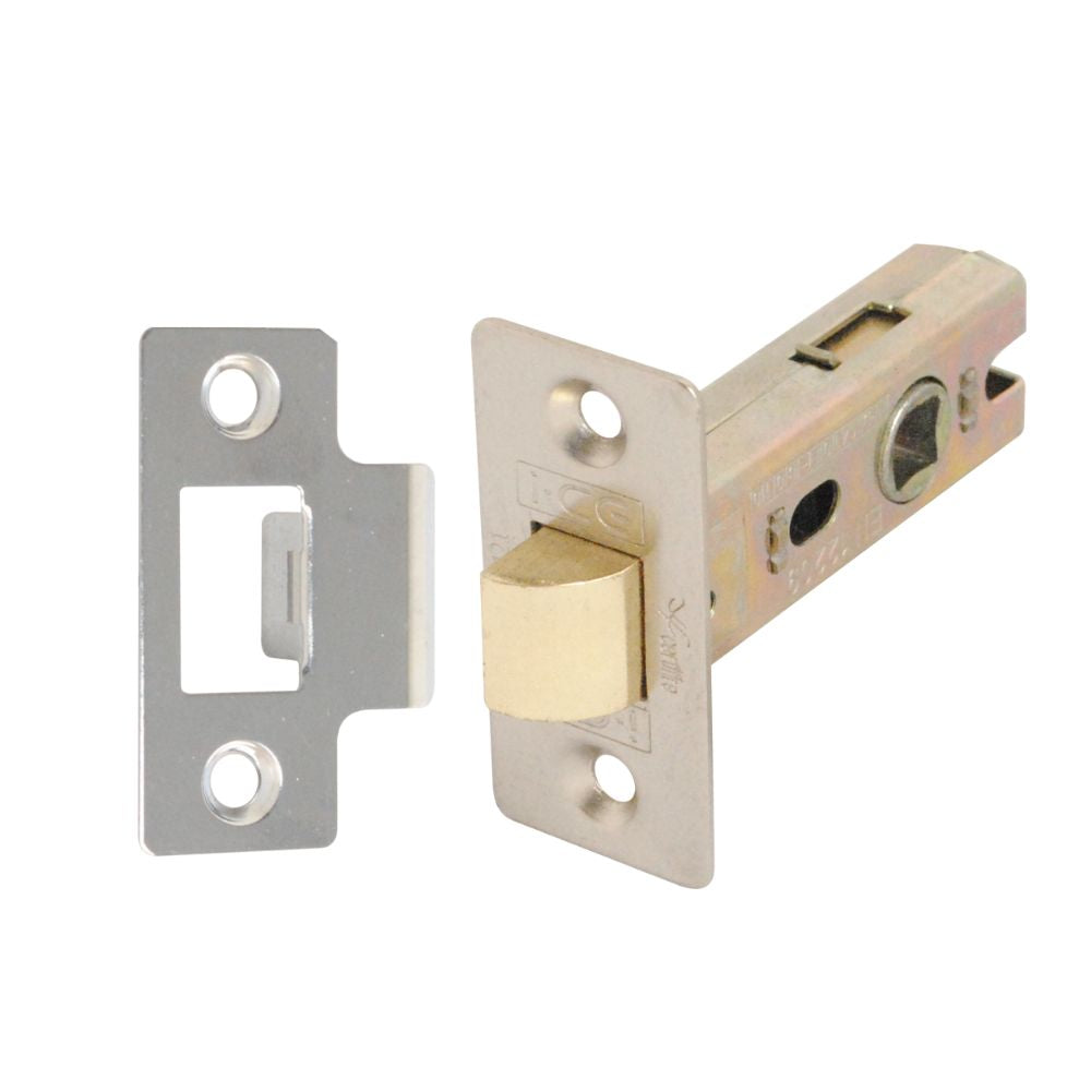 Tubular Latch (Bolt Through) CE Rated Nickel Plated