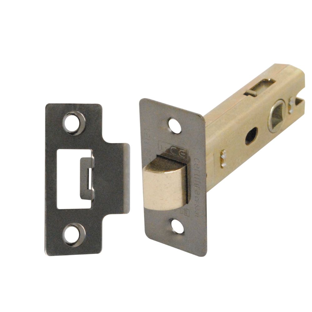 Tubular Latch (Bolt Through) CE Rated Black Nickel
