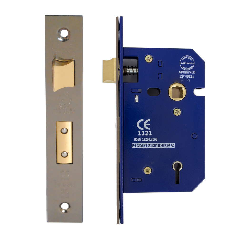 5 Lever Sashlock 63mm CE Rated Gun Metal