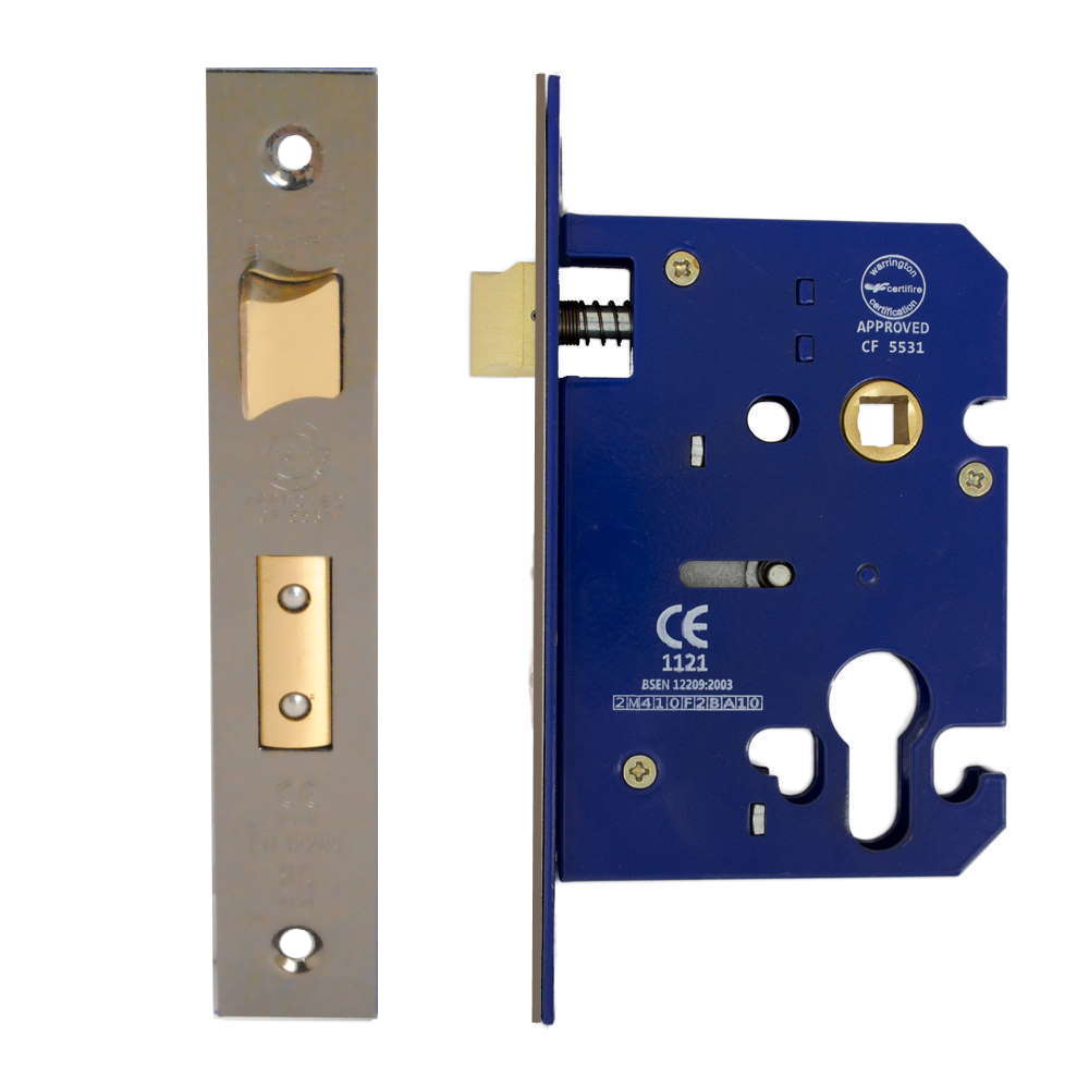 Euro Sash Lock Case 75mm CE Rated Gun Metal