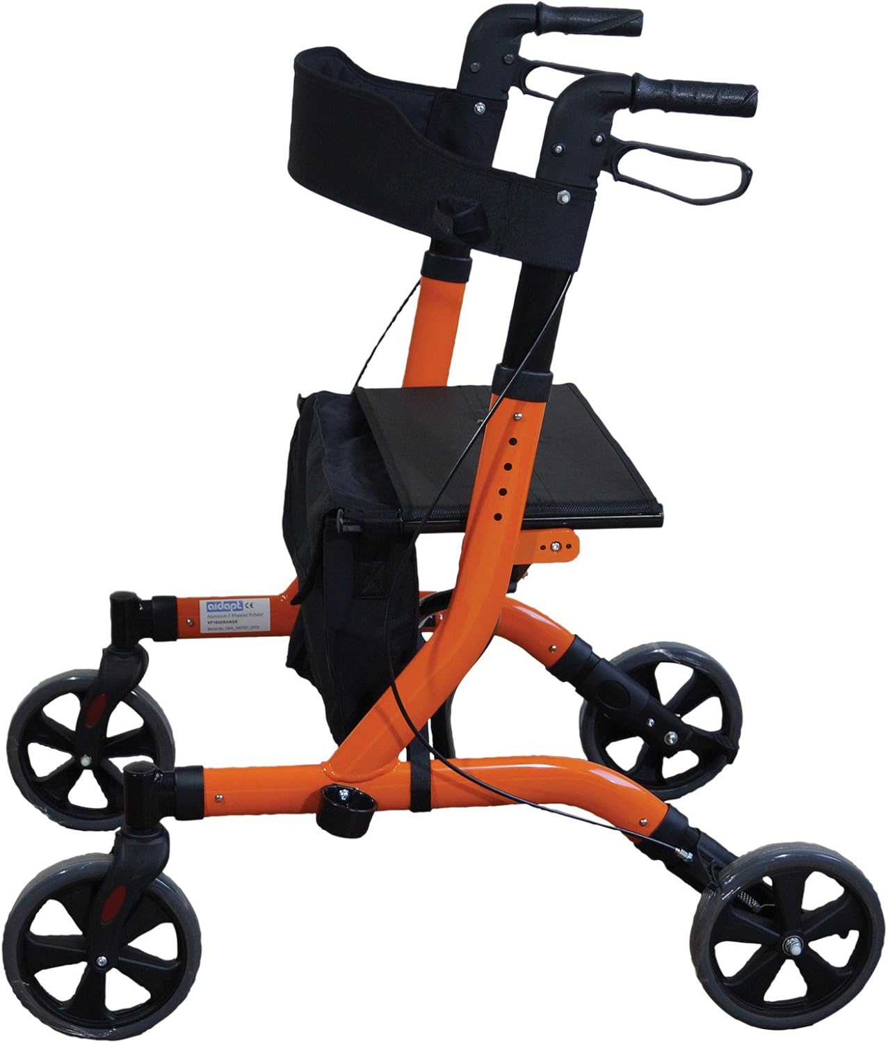 Deluxe Ultra Lightweight Folding 4 Wheeled Rollator