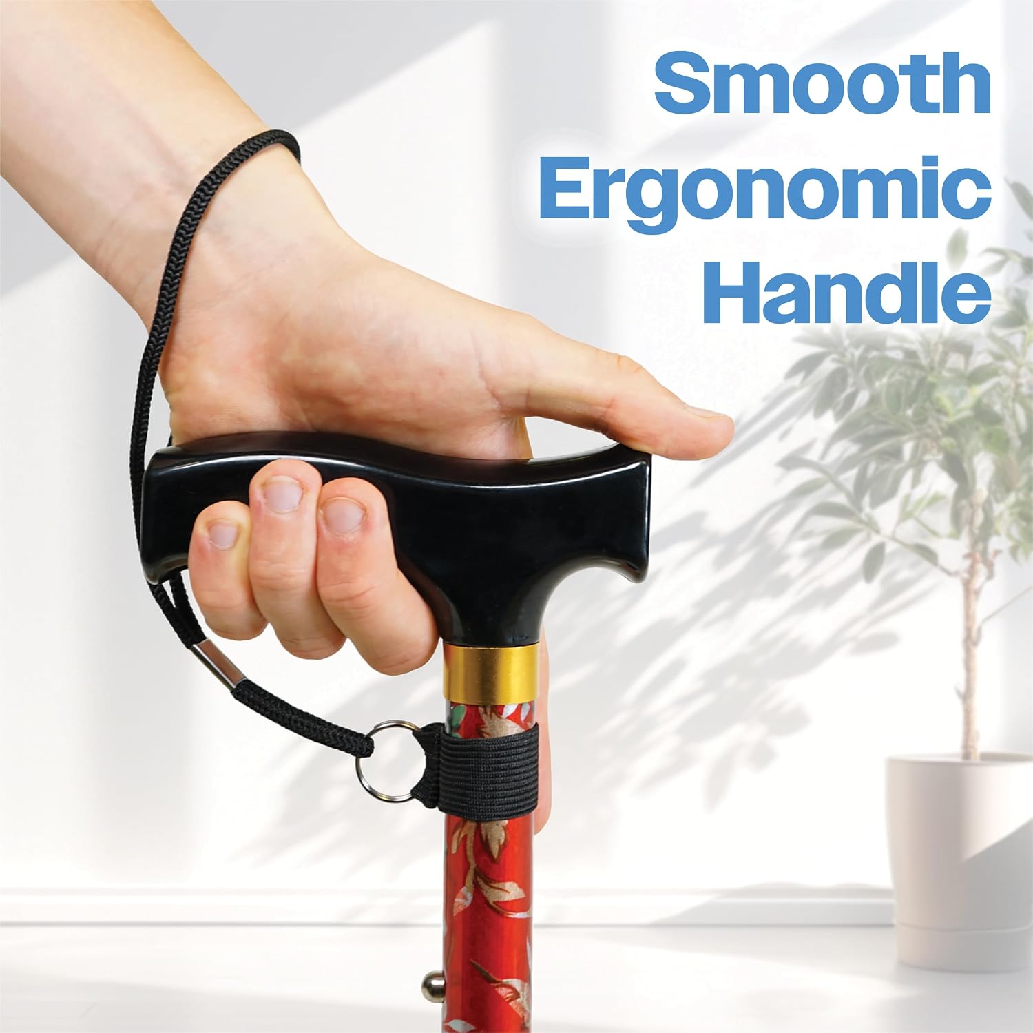 2 Pack Floral Folding Walking Sticks - VP155FG