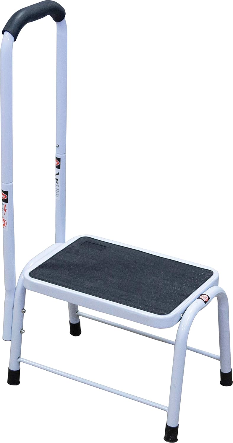 Step Stool with Handrail