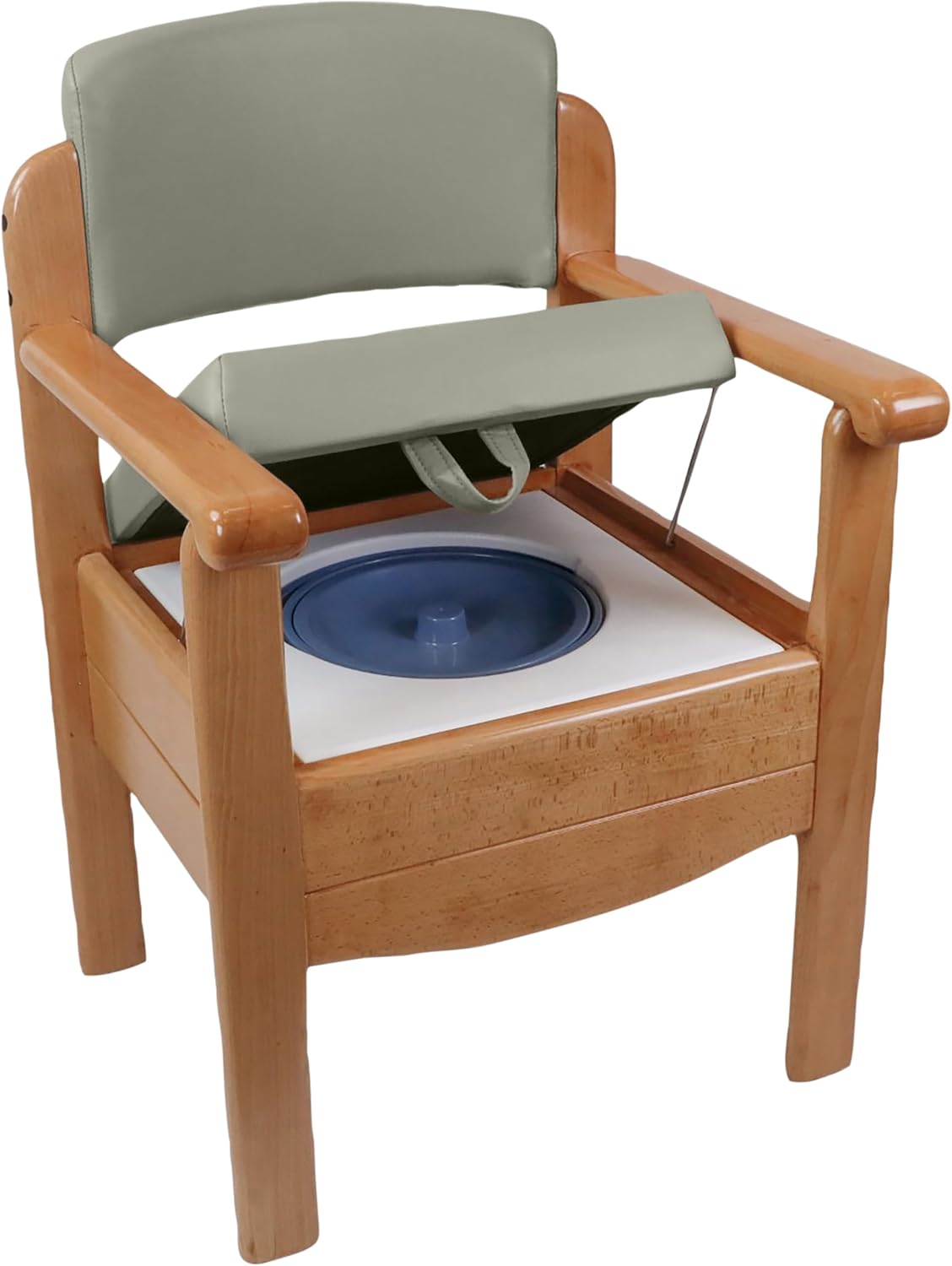 Luxury Wooden Commode Grey - VR253A